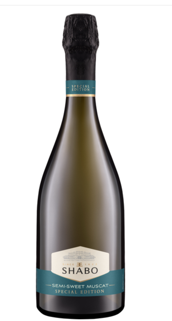 Вино ігристе Shabo Special Edition Muscat н/сол. біле 13.5% 0.75 л 